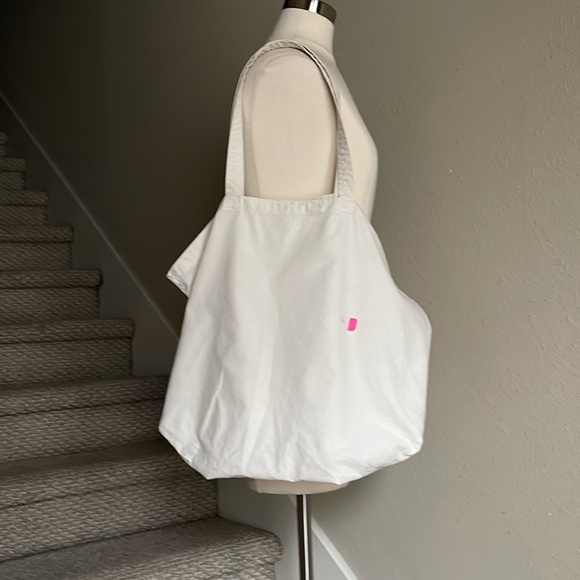 Uniqlo Sz L 100% Cotton Summer Tote - Picture 4 of 14
